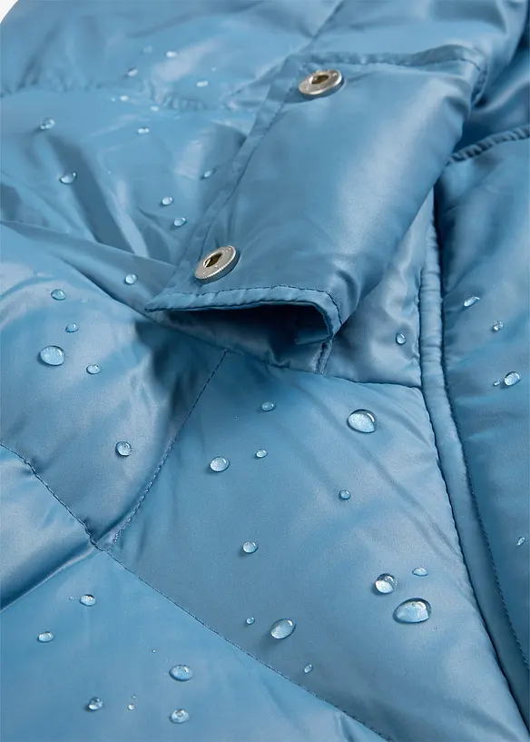 Piumino lungo idrorepellente con piume riciclate, bonprix