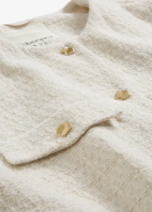 Blazer smanicato con percentuale di lana, bonprix