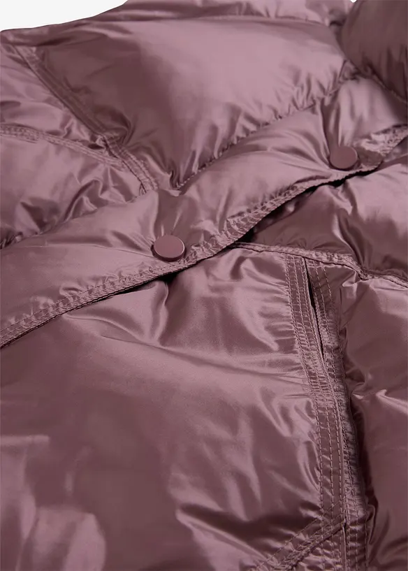 Gilet trapuntato con piume riciclate, bonprix