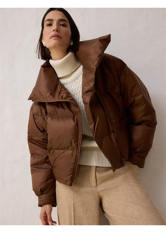 Piumino idrorepellente con piume riciclate, bonprix