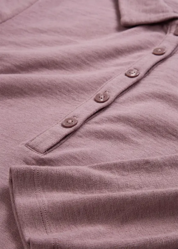 Polo con percentuale di lana, bonprix