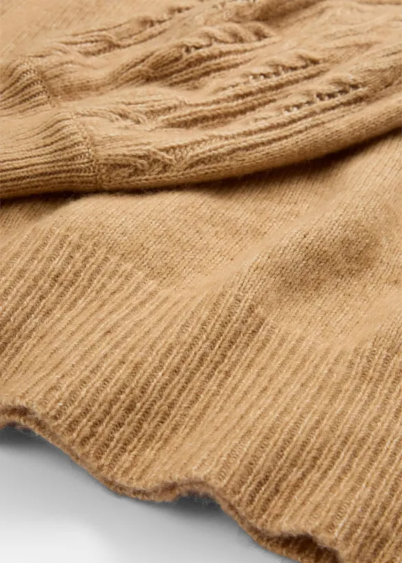 Maglione con percentuale di lana, bonprix