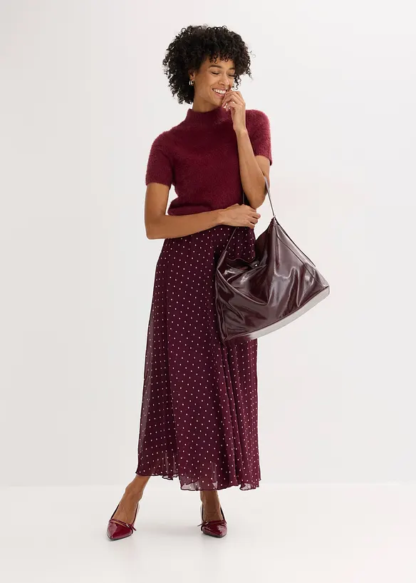 Gonna in chiffon, bonprix