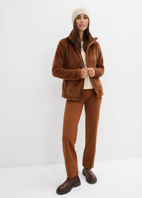 Giacca in pile teddy, bonprix