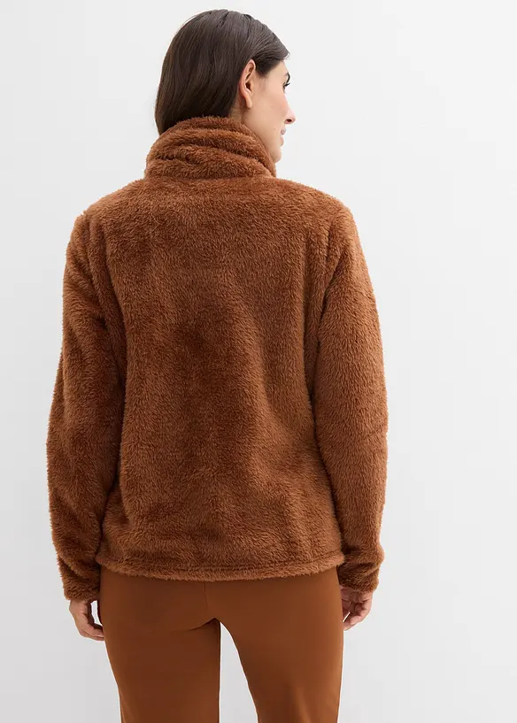 Giacca in pile teddy, bonprix