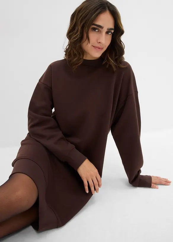 Abito in felpa oversize, bonprix
