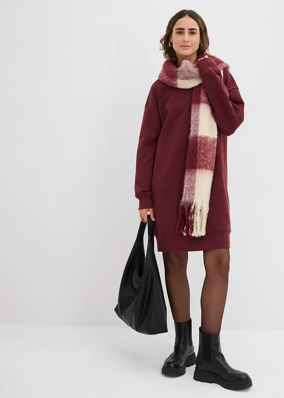 Abito in felpa oversize, bonprix