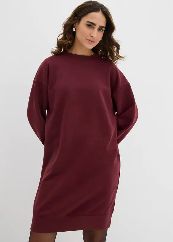 Abito in felpa oversize, bonprix