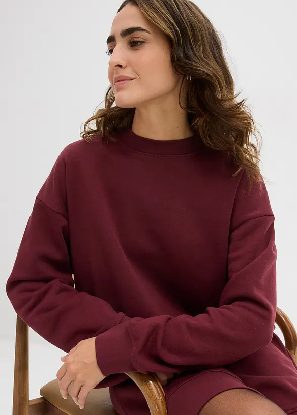 Abito in felpa oversize, bonprix