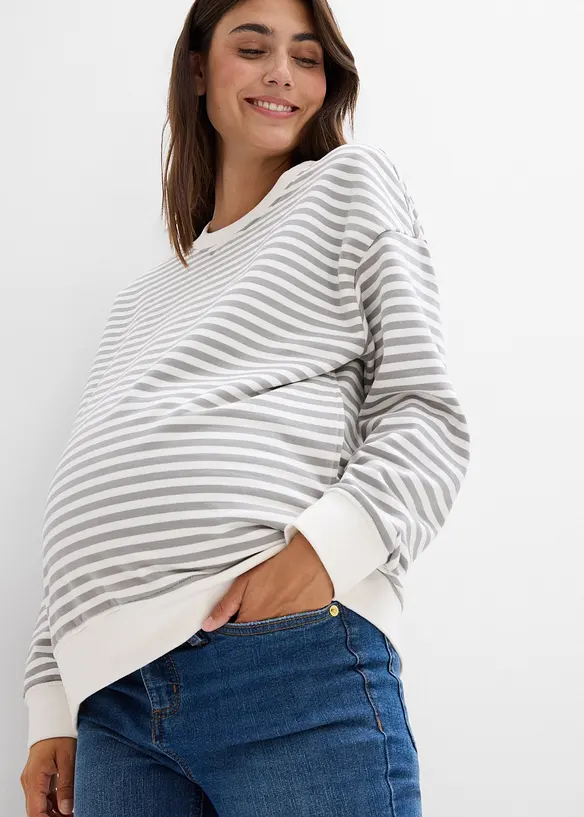 Jeans prémaman 2 in 1 da indossare sia prima che dopo il parto, straight, bonprix