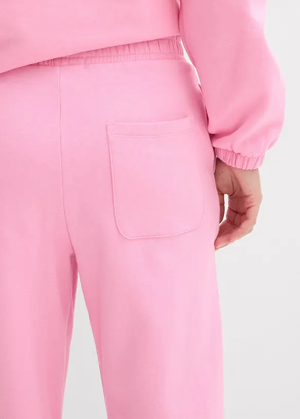 Pantaloni in felpa di puro cotone, bonprix