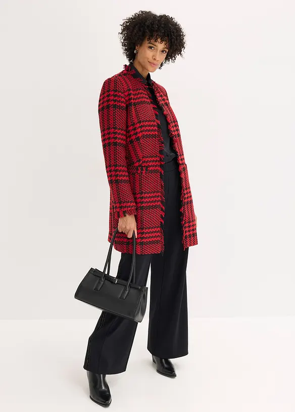 Blazer lungo in bouclé, bonprix