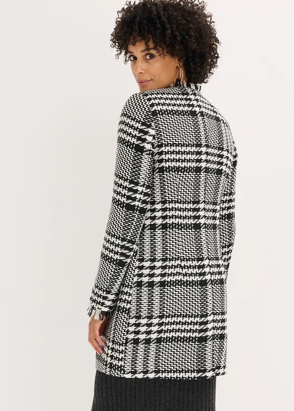 Blazer lungo in bouclé, bonprix