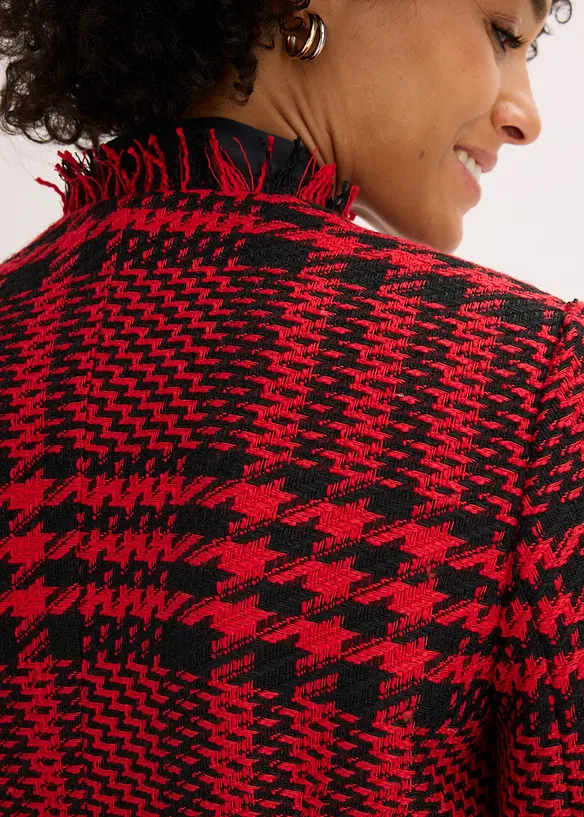 Blazer lungo in bouclé, bonprix