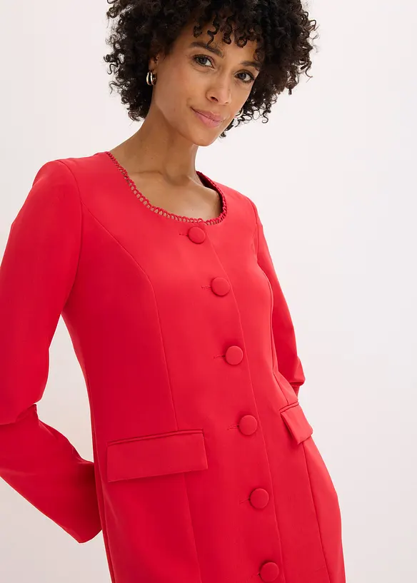 Abito blazer con finitura in pizzo, bonprix