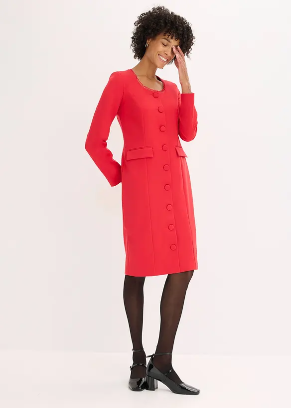 Abito blazer con finitura in pizzo, bonprix