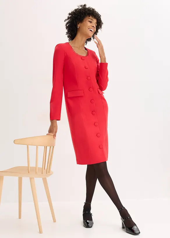 Abito blazer con finitura in pizzo, bonprix