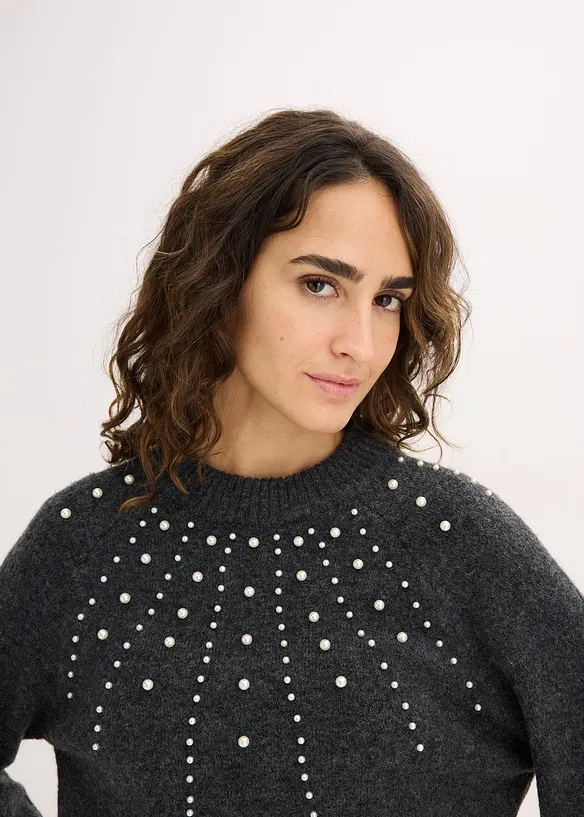 Maglione in filato fine, bonprix