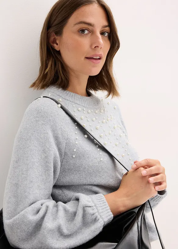 Maglione in filato fine, bonprix