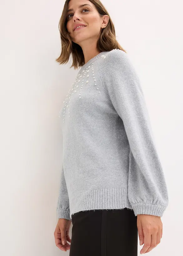 Maglione in filato fine, bonprix
