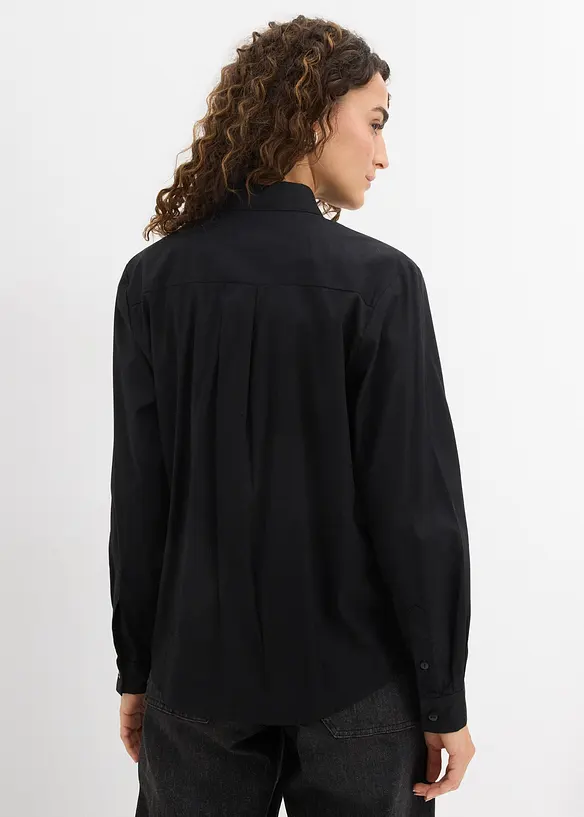 Camicia oversize con tasca a contrasto, bonprix
