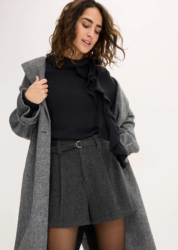 Maglione in filato fine di misto viscosa fluente, bonprix