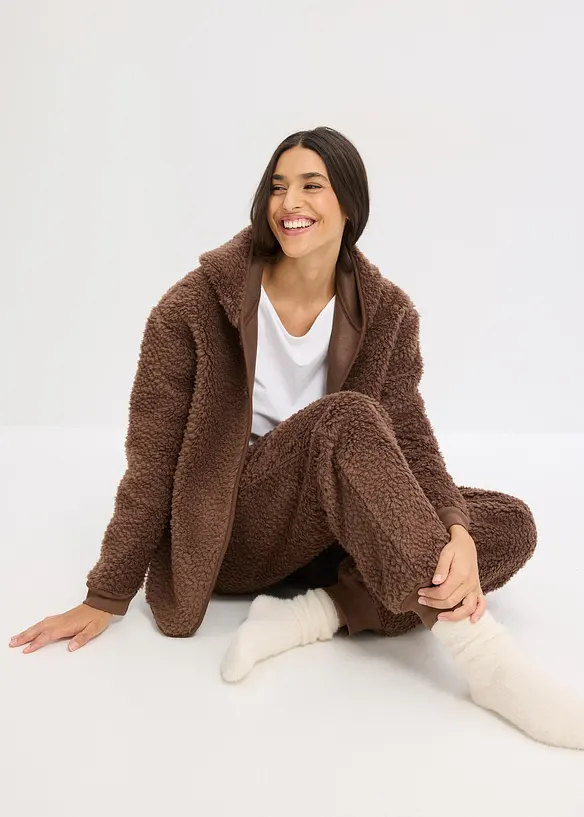 Tuta da casa teddy, bonprix