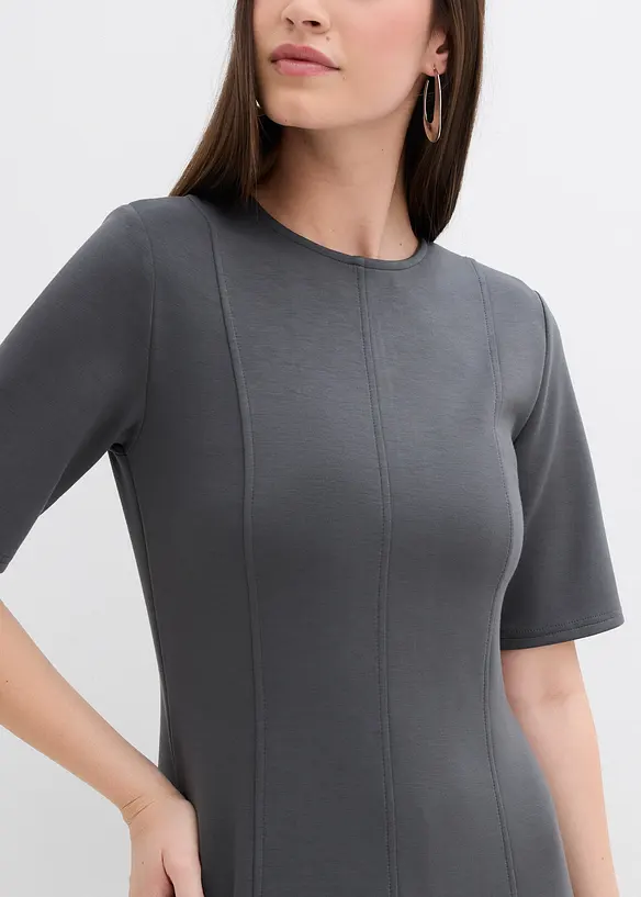Abito in jersey di misto viscosa fluente, bonprix