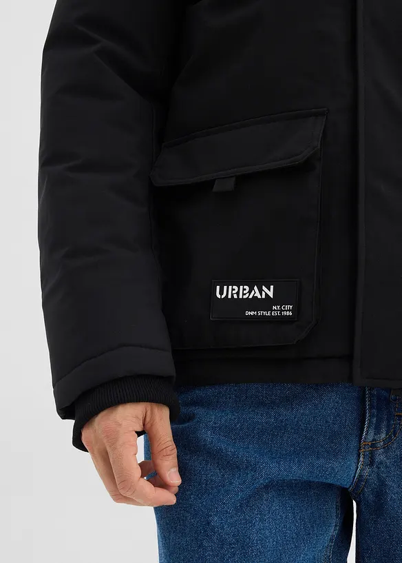 Giacca imbottita con dettagli sportivi, bonprix