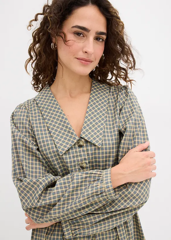 Abito in misto cotone, bonprix