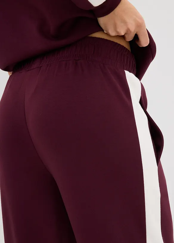 Pantaloni in felpa interlock, bonprix