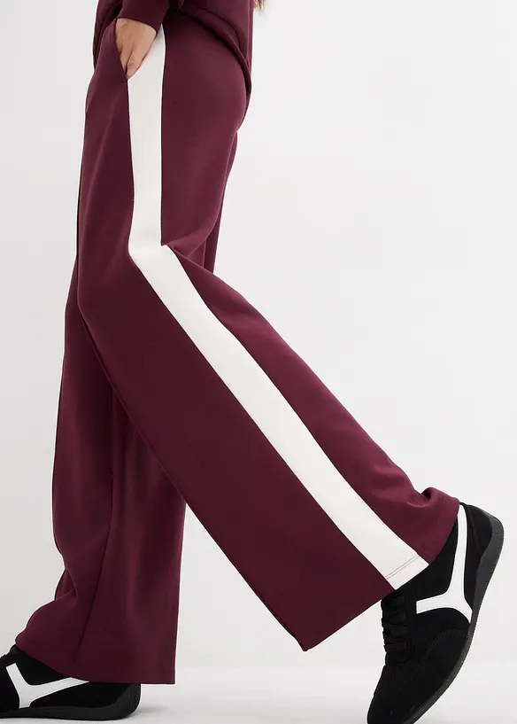 Pantaloni in felpa interlock, bonprix