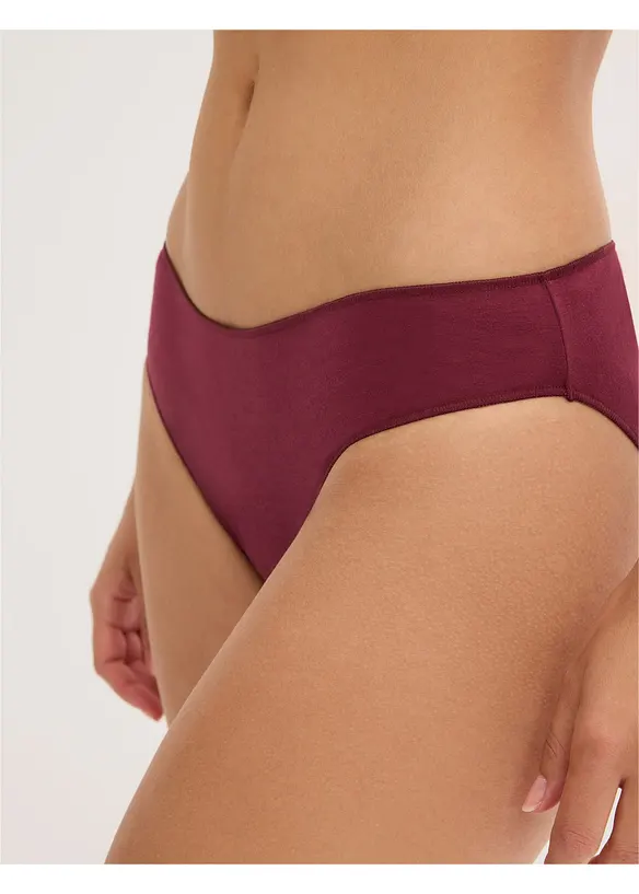 Slip con cotone biologico (pacco da 4), bonprix