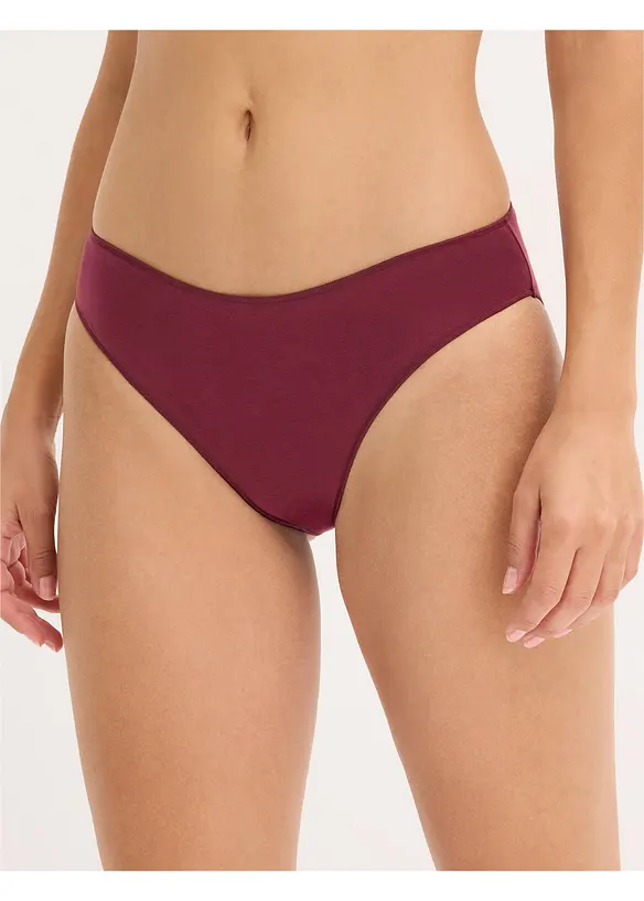 Slip con cotone biologico (pacco da 4), bonprix