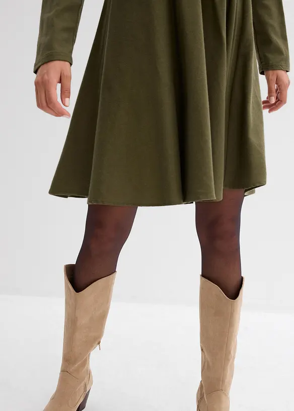 Abito in flanella di puro cotone, bonprix