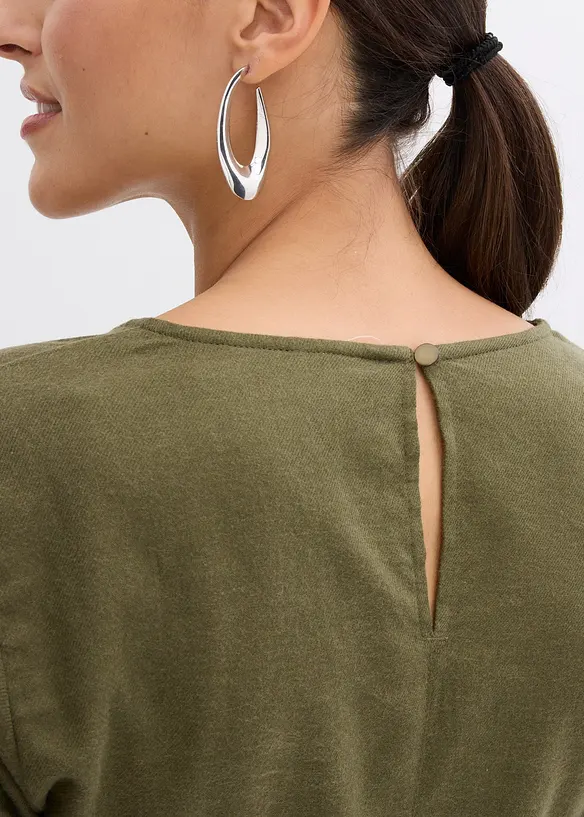 Abito in flanella di puro cotone, bonprix