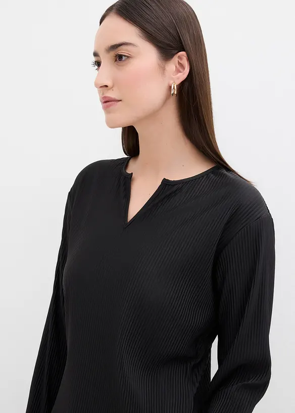 Maglia plissettata, bonprix