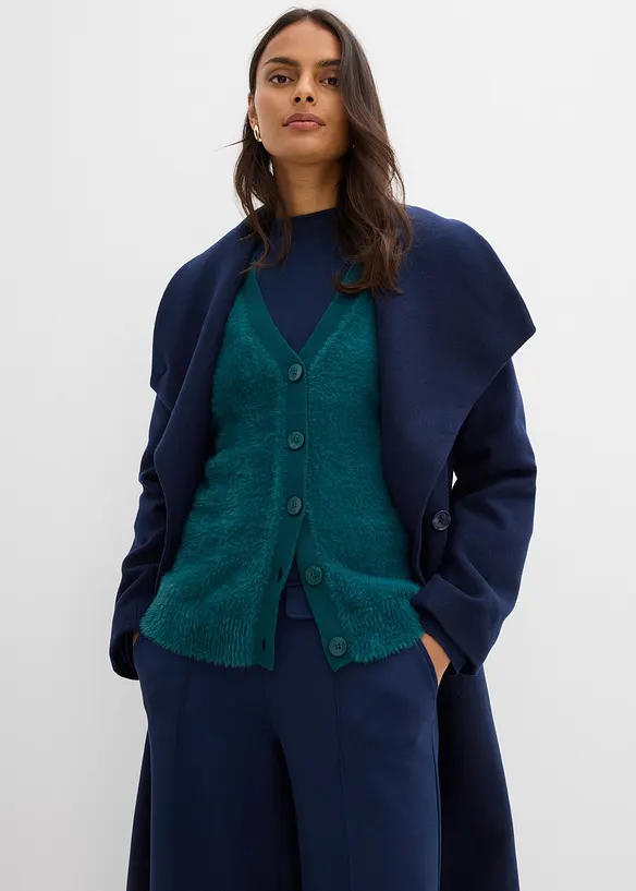 Cardigan in misto viscosa, bonprix