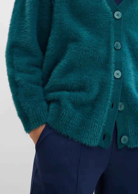 Cardigan in misto viscosa, bonprix