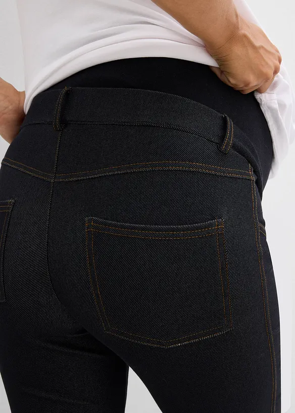 Leggings prémaman effetto jeans elasticizzati, bonprix
