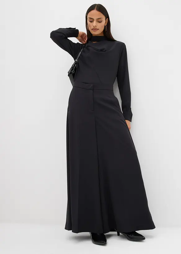 Pantaloni ampi e fluenti con comoda fascia in vita, bonprix