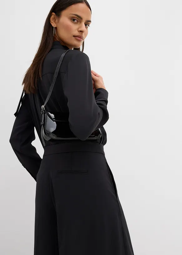 Pantaloni ampi e fluenti con comoda fascia in vita, bonprix