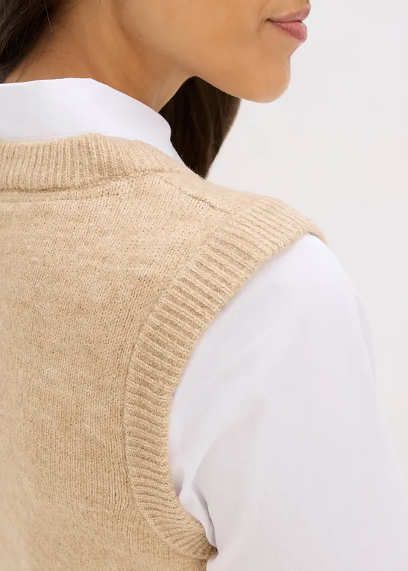 Gilet in maglia, bonprix