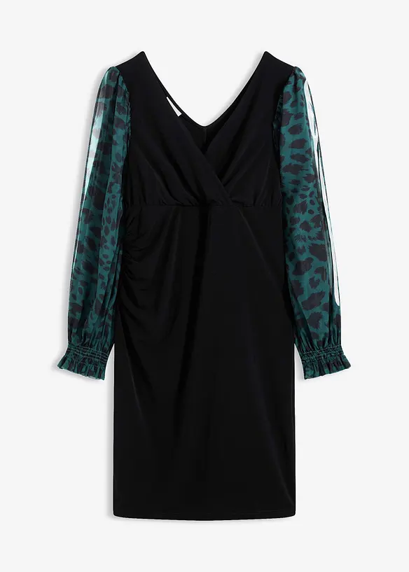 Miniabito aderente con cut-out alle maniche, bonprix