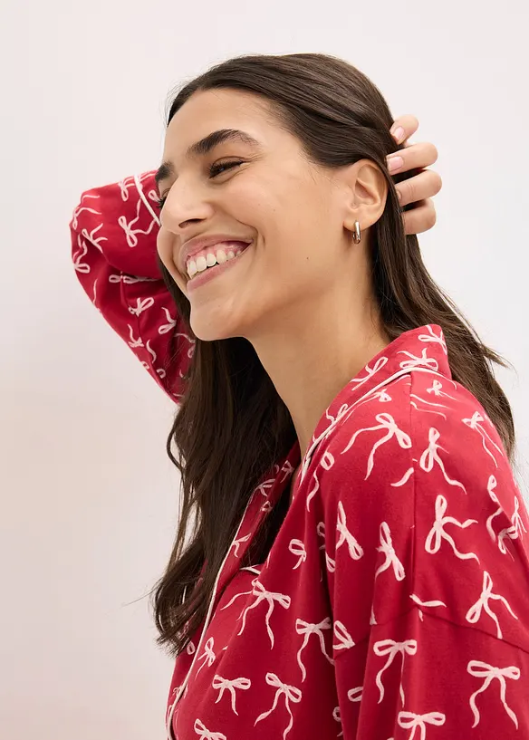 Pigiama in puro cotone, bonprix