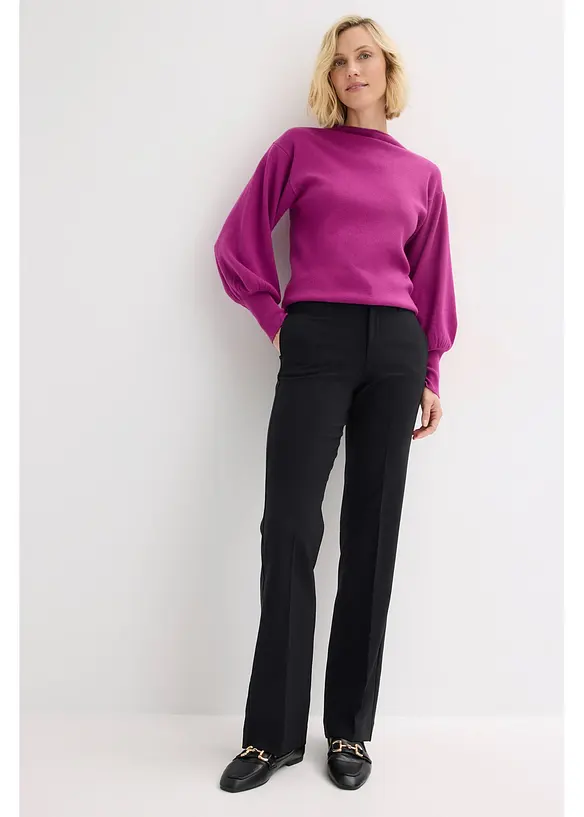 Pantaloni con piega stirata, bonprix