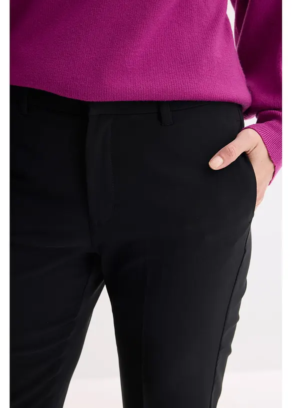 Pantaloni con piega stirata, bonprix