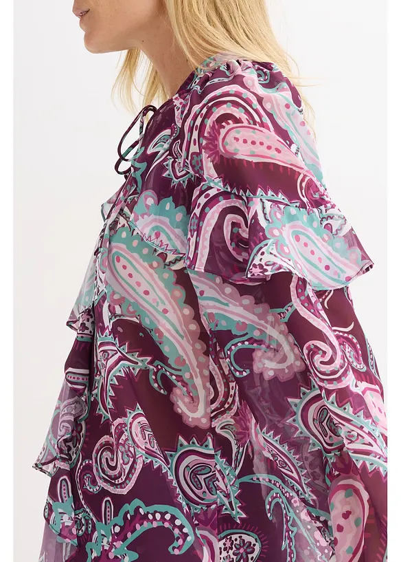 Tunica con volant, bonprix