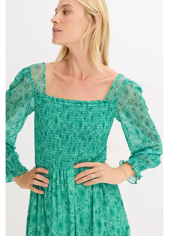 Abito lungo in jersey, bonprix