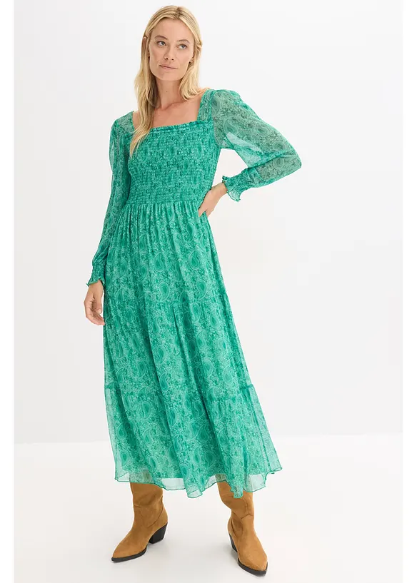 Abito lungo in jersey, bonprix